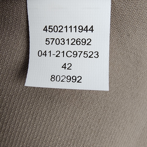 Chicos Pants Women 10T So Slimming 360 Juliet Full Length Mountain Stone Tan NWT - Picture 13 of 13